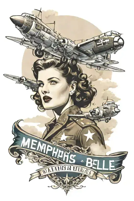 Memphis Belle Nose Art