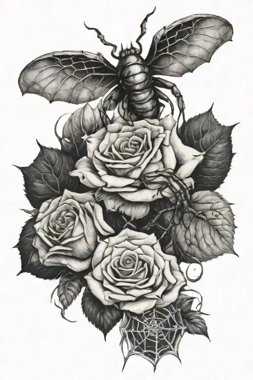 Roses Spiders Money God