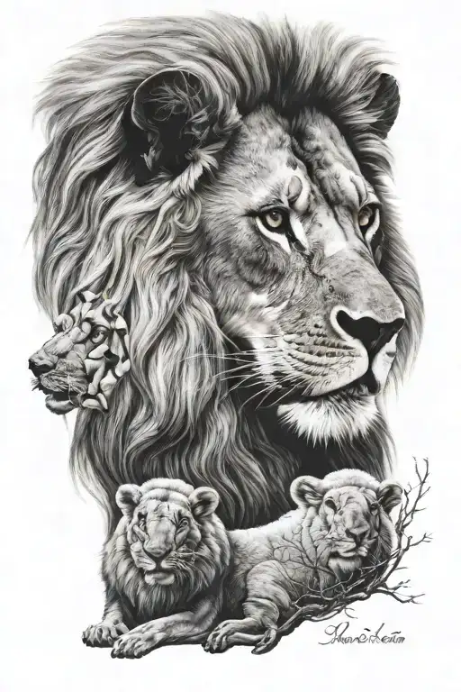 Lion Guarding 2 Sheeps Playing