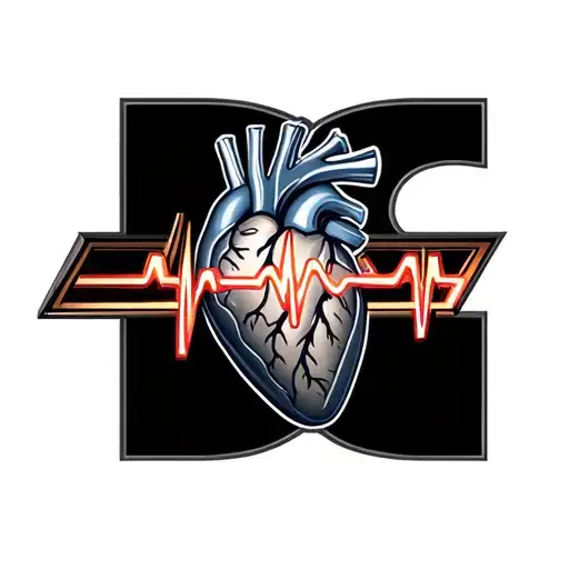 Chevy Logo With Heartbeat Going Through The Middle Without Lettering