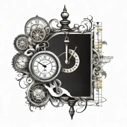 Clock And Notes