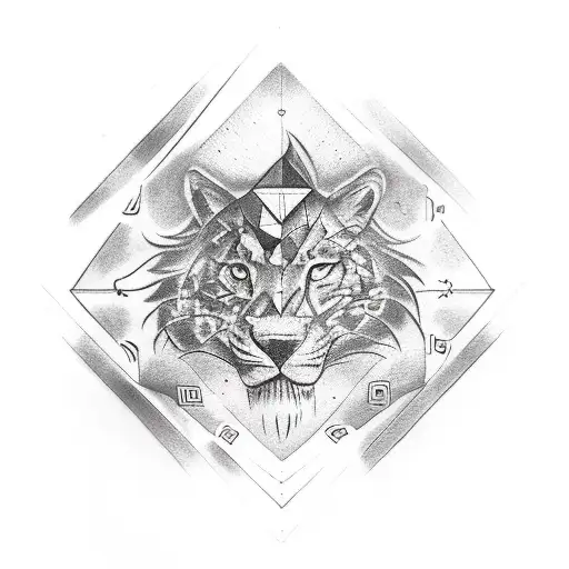 Leo Sun And Triangle