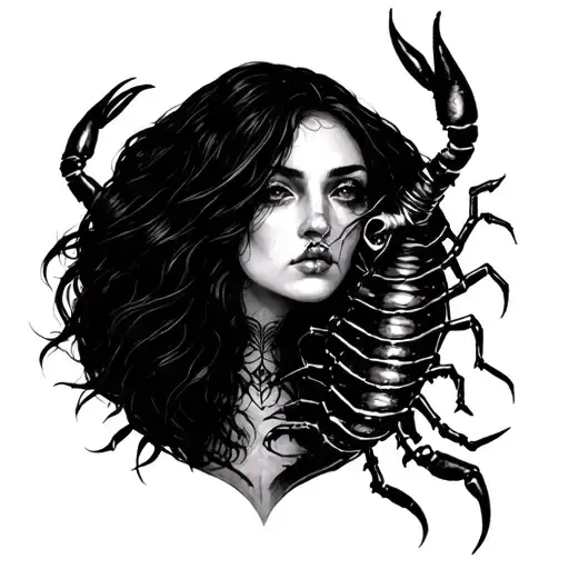 Woman Scorpio Ptsd Depression Anxiety Witch