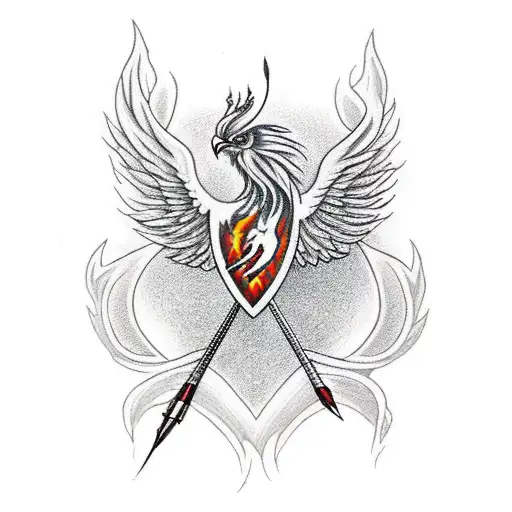 Fire Phoenix Arrow
