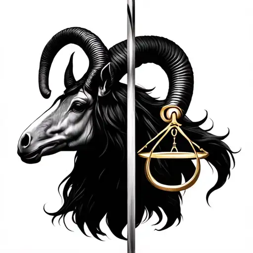 Capricorn Zodiac Sign Mixed With Libra Zodiac Sign