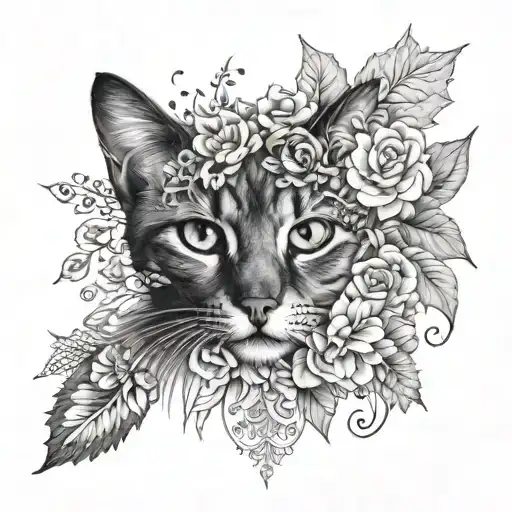 Travel Cats Flowers Mandala