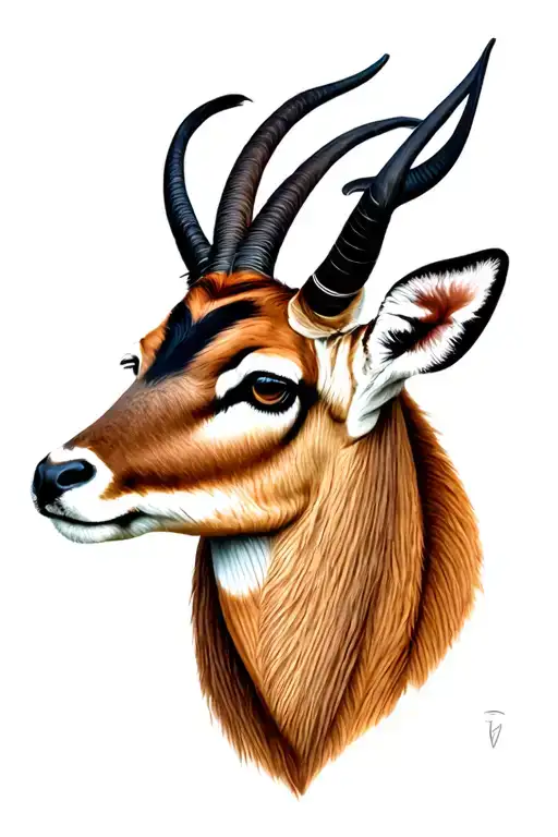 Indian Blackbuck Head Head