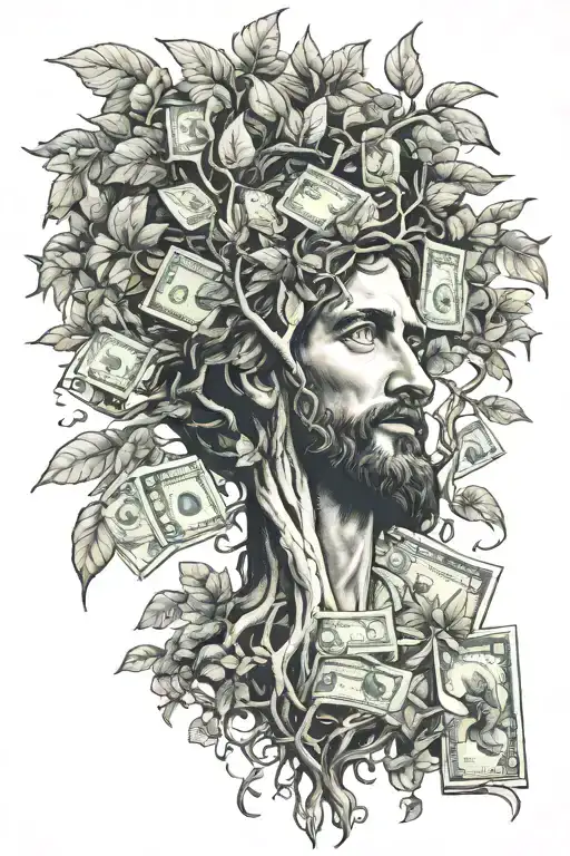 Jesus And Money Tree
