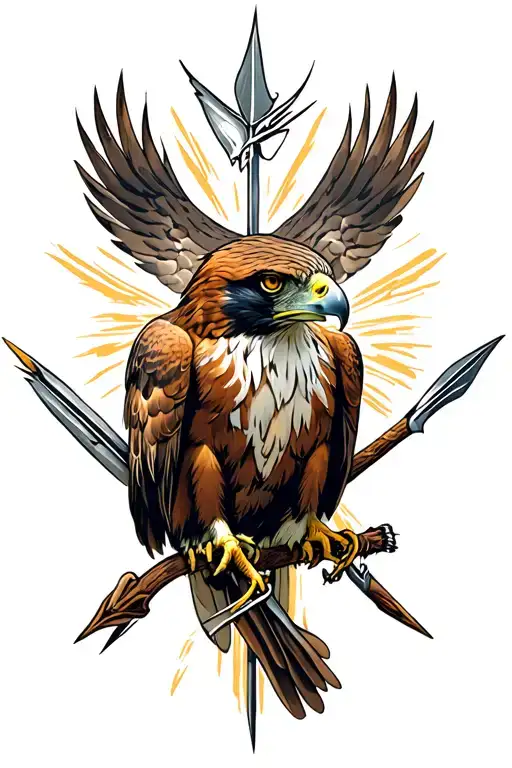 Hawk And Spear