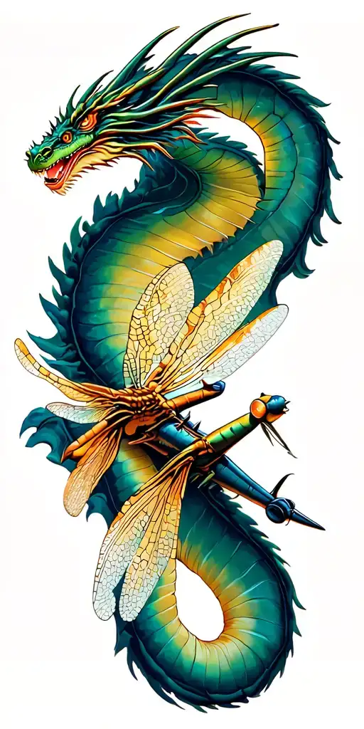 Dragon Fly Fighter Plane Theme