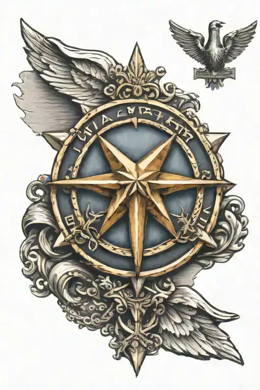 Military Air Medal In Color