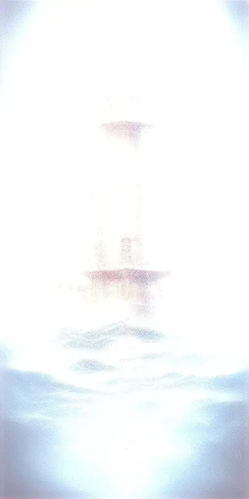 Submarine Light House Compass Rose