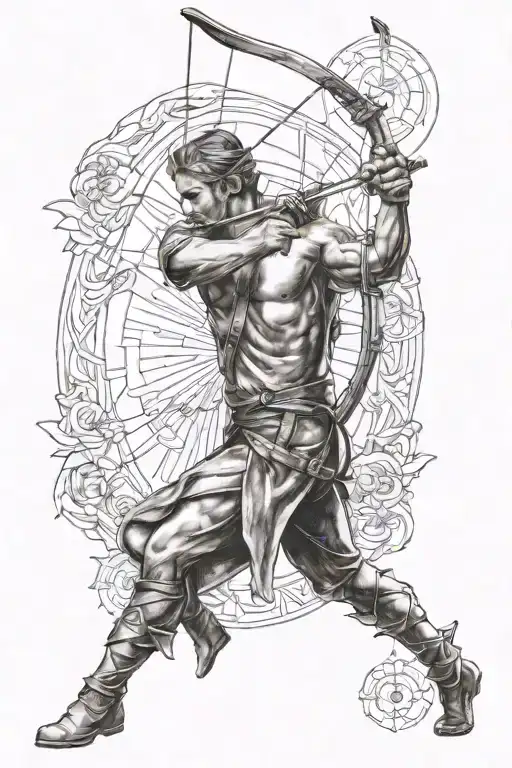 Sagittarius Archer Shooting