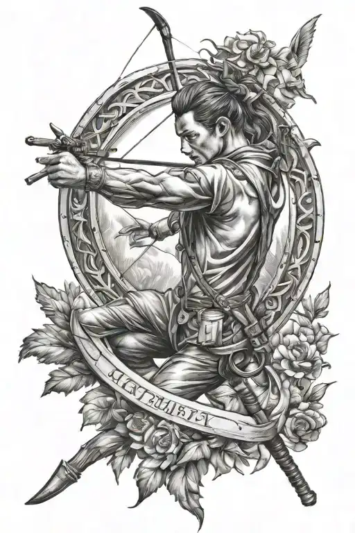 Sagittarius Archer Shooting