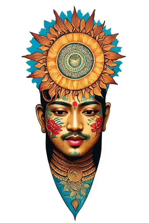 Philippine Sun With Tatak Patterns Incorporated