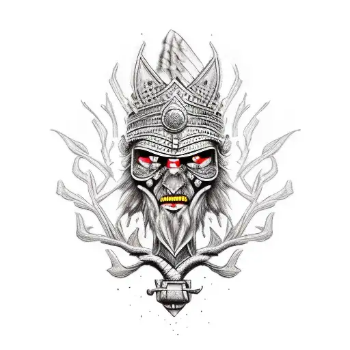 Old Warrior Under Tree