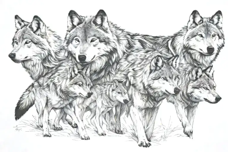 Wolf Pack Roaming