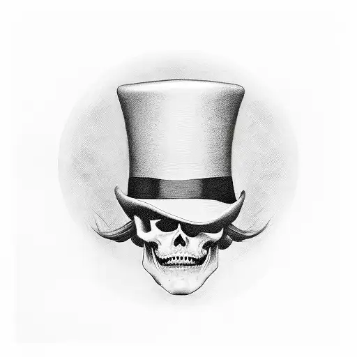 A Man Using Top Hat Dark Moon London Architeture