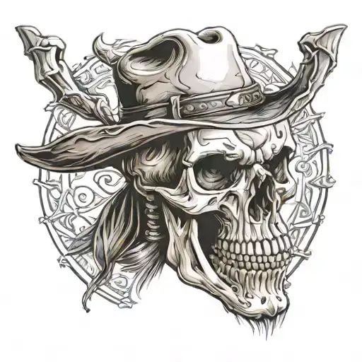 Skull Cowboy