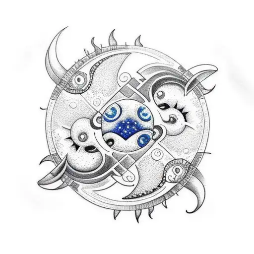 Sun And Moon Interlocking