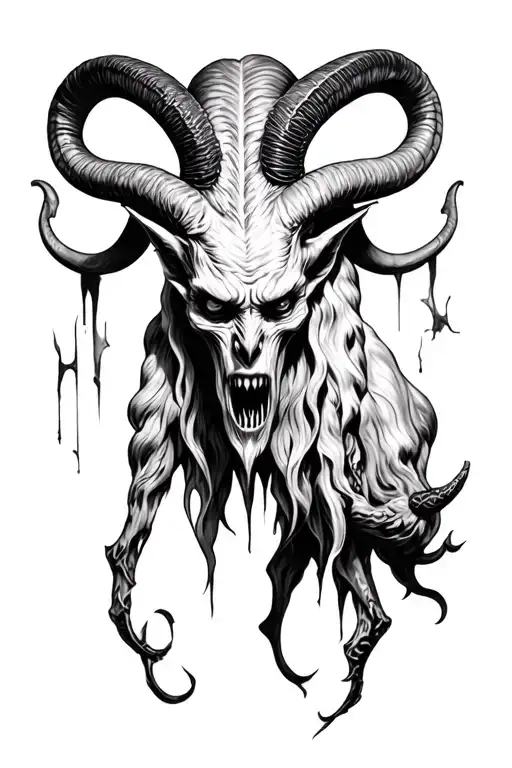 Baphomet Demon Scary