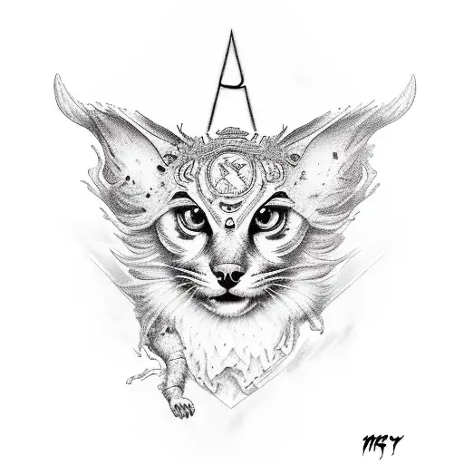 Bad Kid With Tattoos Holding A Dog