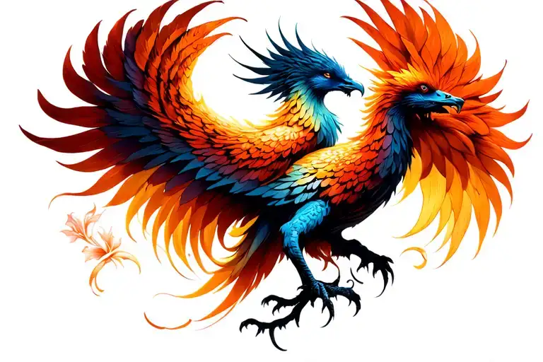 Phoenix Rising With Gladiolus