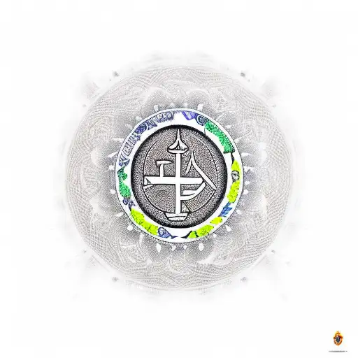 Indian Flag With All Religion Logos