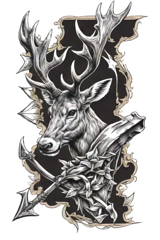 Buck And Arrow Design