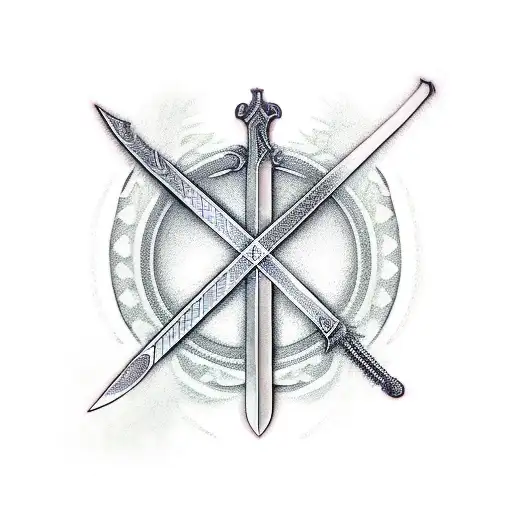 Sword Surrounded By Ivy