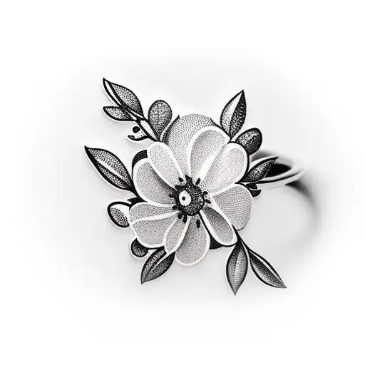 Olive Branch Ring Finger