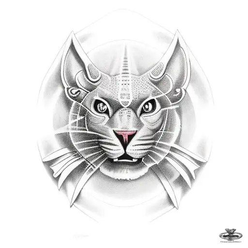 Old School Car With Background Shading