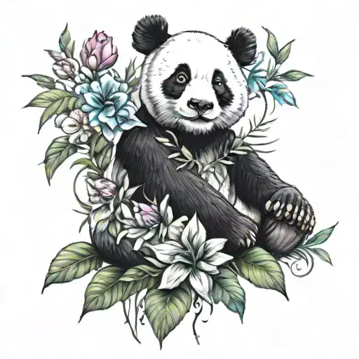 Panda Floral Design