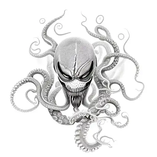 Fullbody Ultrarealistic Venom Veins And Tentacles