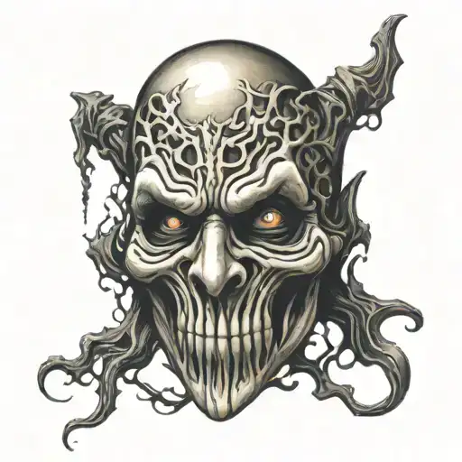 Mask From Scream Gothic Horror