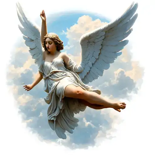 Angel Falling From The Sky