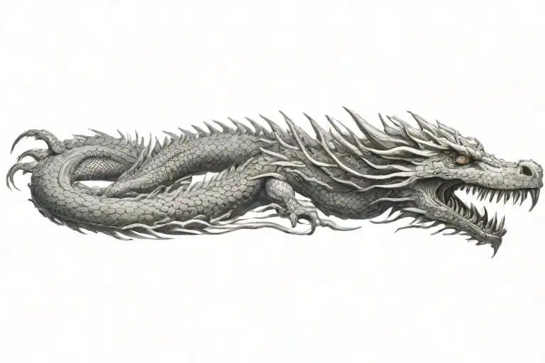 Long Serpentine Dragon