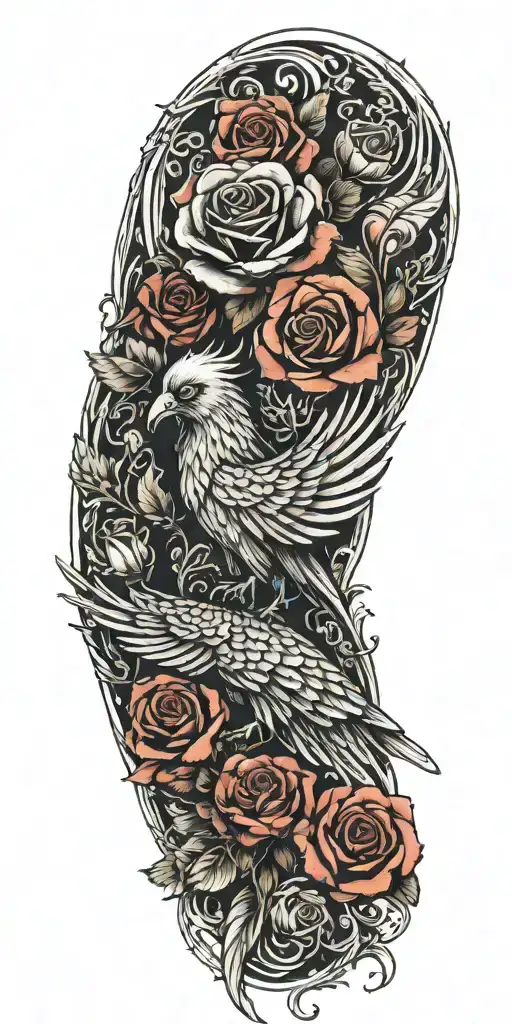 Roses And A Phoenix