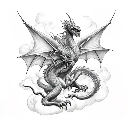 Dragon With A Balrog