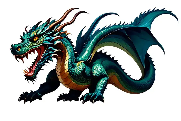 The Dragon Is Blurring