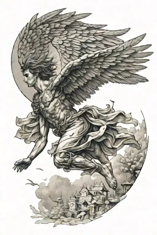 Icarus Falling From The Sky