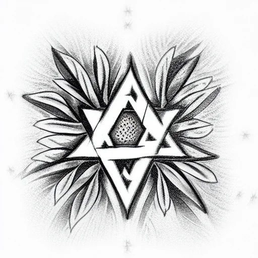 Star Of David Dove Olive Branch