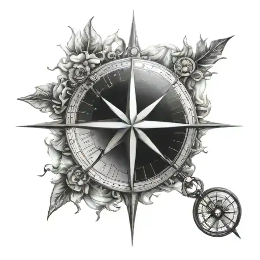 Sea Compass Sun