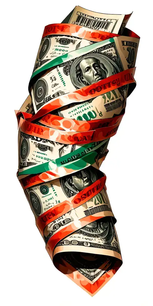 Lottery Tickets Wrapped