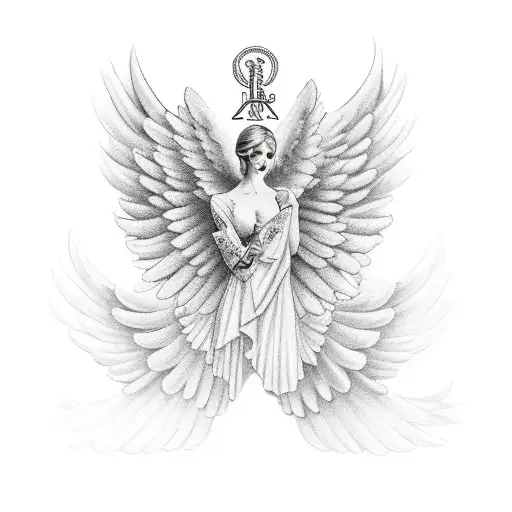 Baguette With Angel Wings