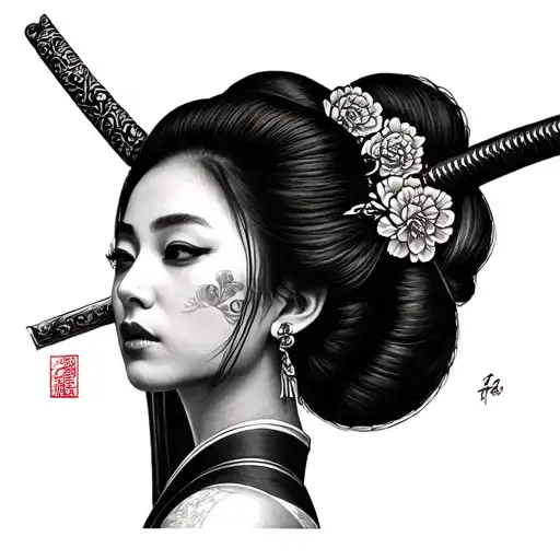 Geisha Katana