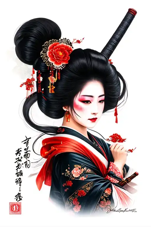 Geisha Katana