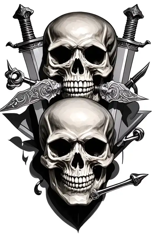 Skull And Dagger Piercing