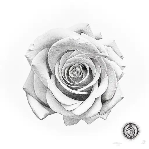 Rose And Daisy And Gems