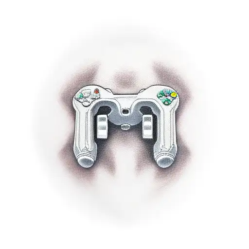 The Name Sk On A Gaming Controller